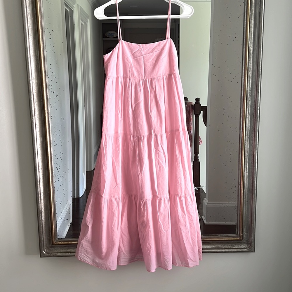 Gorgeous pink lightweight cotton Zara dress